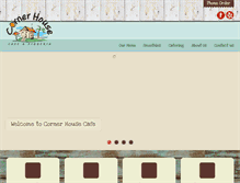 Tablet Screenshot of cornerhousecafe.com
